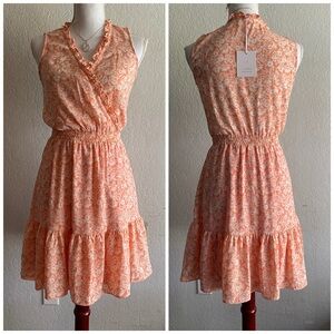 LC Lauren Conrad Pink Floral Dress
